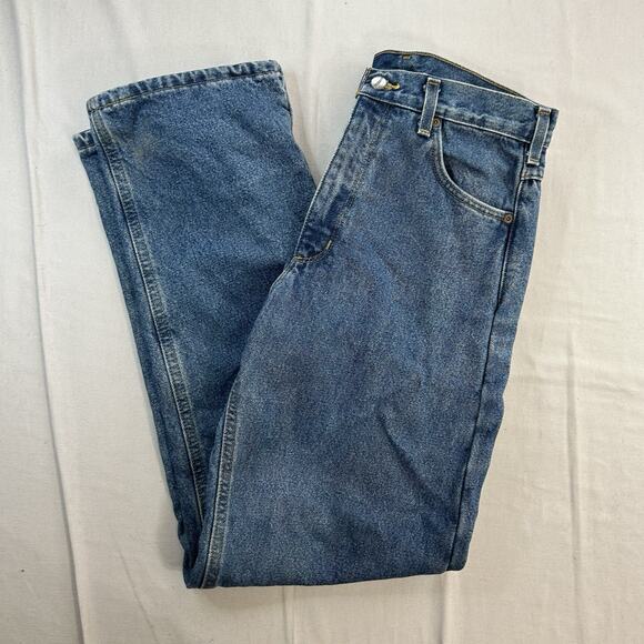 Carhartt Men's B172 Relaxed Fit Straight Leg Flannel Lined Denim Jeans - 30x32 - Picture 1 of 12